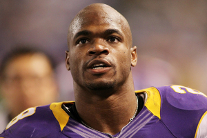 Adrian Peterson's final reinstatement into the NFL is being reviewed after an appeal hearing on Friday. Photo: Forbes <br/>