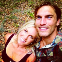 Bethany Hamilton pictured with her husband, Adam Dirks. Facebook/Bethany Hamilton <br/>