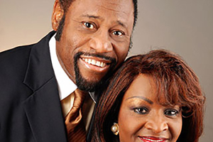 The late Dr. Myles Munroe and his wife.  <br/>