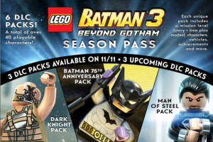 You can get all 6 DLC Packs with a Season Pass. Credit: WBIE <br/>