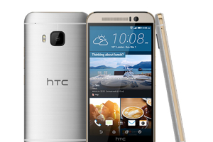 The HTC One M9 unveiled at Mobile World Congress 2015 in Barcelona. Photo: HTC <br/>