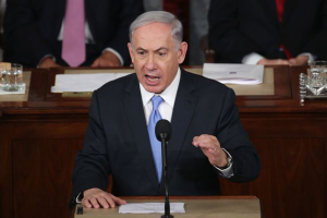 Israeli Prime Minister Benjamin Netanyahu spoke to Congress about the dangers of Obama's Iranian nuclear weapons deal. Photo: Alex Wong/Getty Images <br/>