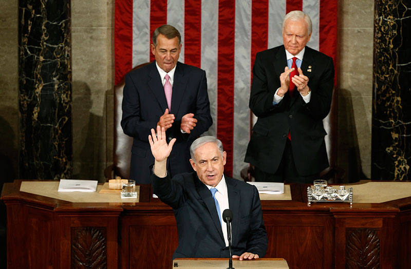 Netanyahu in U.S. Congress
