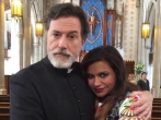 Stephen Colbert and Mindy Kaling
