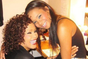 Bobby Kristina Brown pictured with her late mother, Whitney Houston. Photo: WhitneyHouston.com <br/>