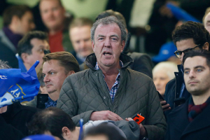 Football - Chelsea v Paris St Germain - UEFA Champions League Second Round Second Leg - Stamford Bridge, London, England - 11/3/15 Jeremy Clarkson watches from the stands. Reuters / Stefan Wermuth <br/>