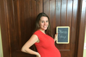 ''We are getting so close!!! If you're pregnant will you post your picture here just like Jill has been? We would love to see it and will pray for you and your sweet baby, too!'' (Facebook/DuggarFam) <br/>